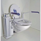 Réhausse WC électrique TE12, réglable en hauteur