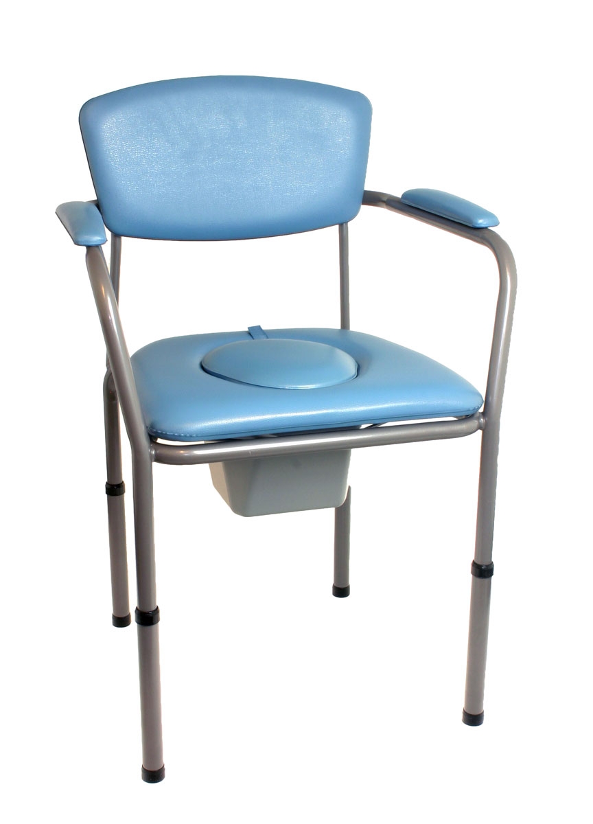 Chaise percée Chaise toilettes Chaise de toilettes Réglable avec